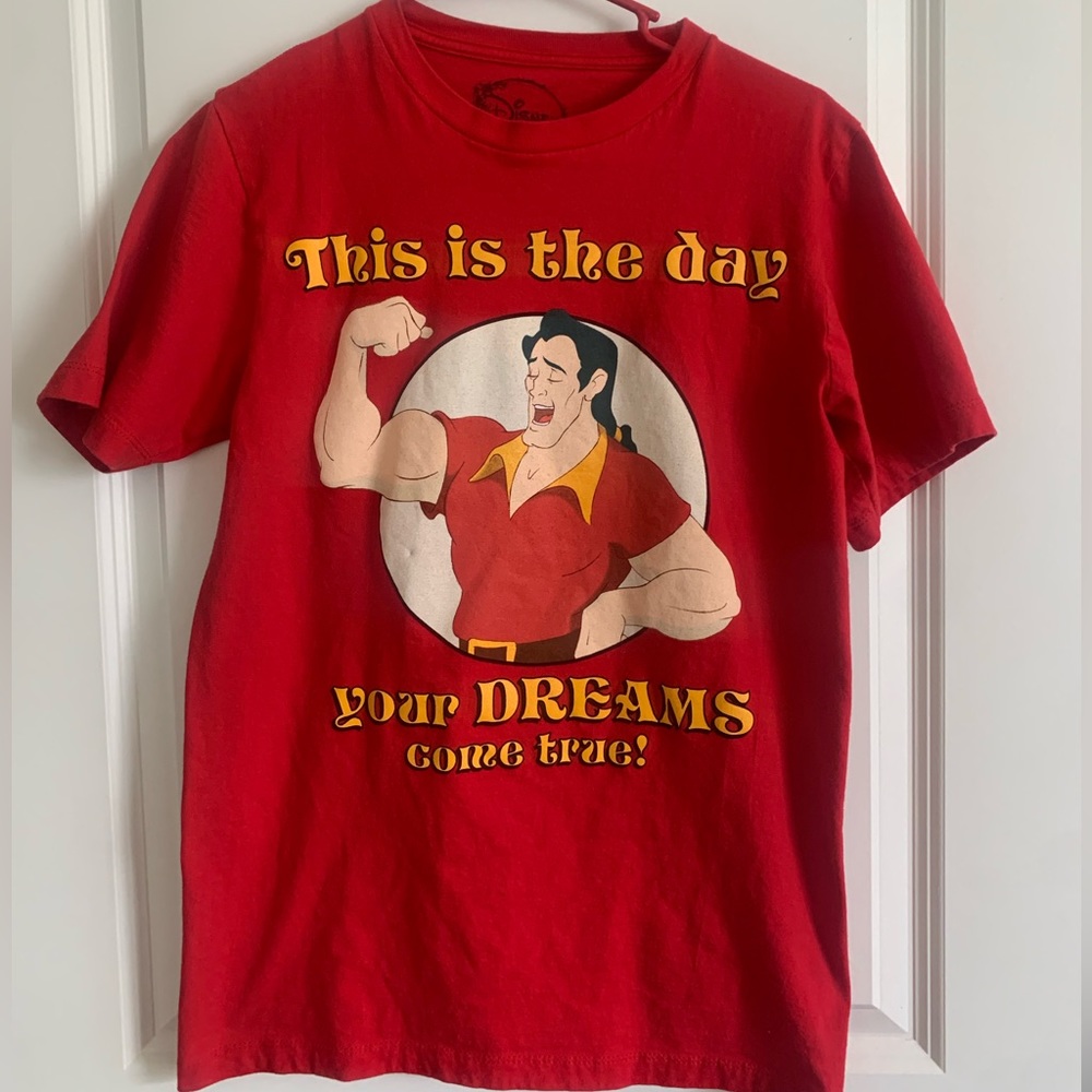 Disney Gaston This Is The Day Your Dreams Come True Small T-shirt